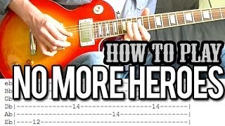 Slash - No More Heroes Full Lesson (With Tab!)