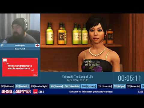 Yakuza 6: The Song of Life [Any%] by FroobMcguffin - #UKSGSummer2020