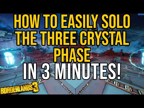 EASILY SOLO M10 THREE CRYSTAL PHASE! BEST GUARDIAN TAKEDOWN STRATEGY! // Borderlands 3