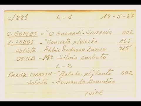 Gomes, Villa-Lobos (OSTNCS, reg. Barbato; Zanon, Brandão, Altino) (19/05/1987)