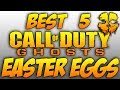 BEST 5 "COD GHOSTS" Easter Eggs! (Call Of ...