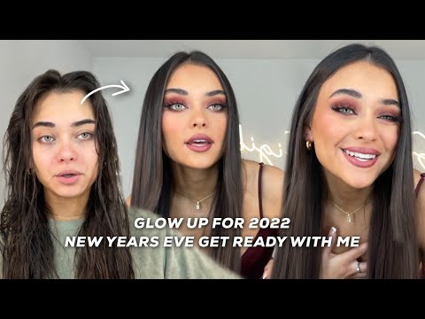 glow up for new years eve! *get ready with me for 2022*