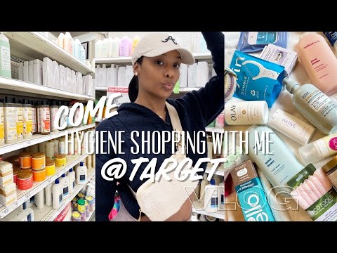 Vlog: Come hygiene shopping with me at Target | trying new products | We hit 10k subscribers!