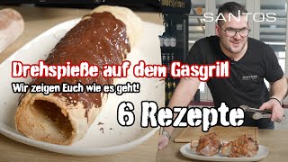 Der größte Drehspieß Guide mit SANTOS | Aufbau | Einstellung | Test | 6 Rezepte