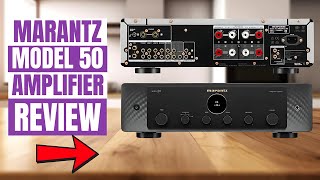 Video thumbnail for Marantz MODEL 50 Review | Pure Analog Stereo Integrated Amplifier | 70 Years of Sound Excellence by Tech Goods