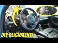 How To Straighten Your Steering Wheel Easily At Home DIY Car Alignment