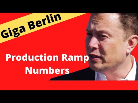 BREAKING! Here Are Tesla Giga Berlin's Production Ramp Numbers