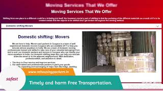 Best Packers And Movers Service In Delhi NCR