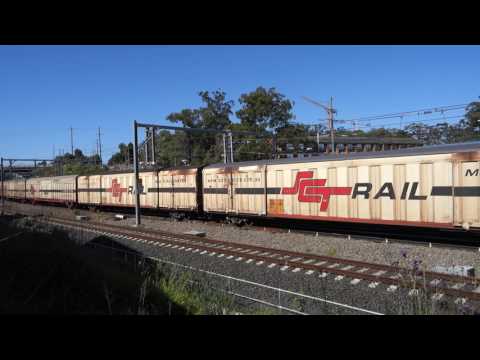 6011 / LDP004 / LDP009 with Aurizon 7BM7 - 6/11/16