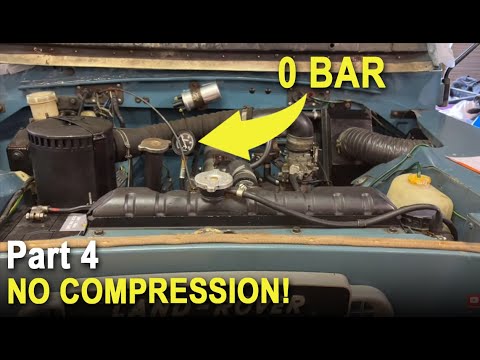 Land Rover Series 3 Restoration - Part 87 - No Compression on Cylinder 4 - Pt 4