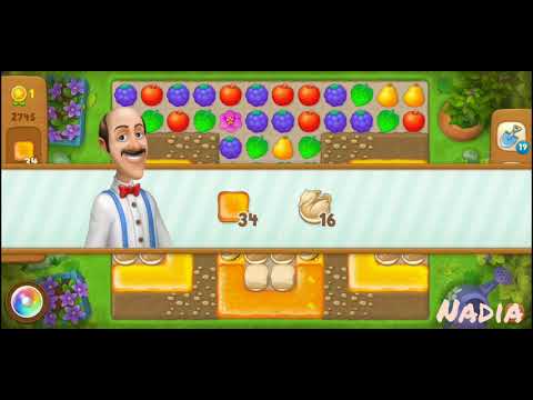 Gardenscapes Level 2745. No Boosters used