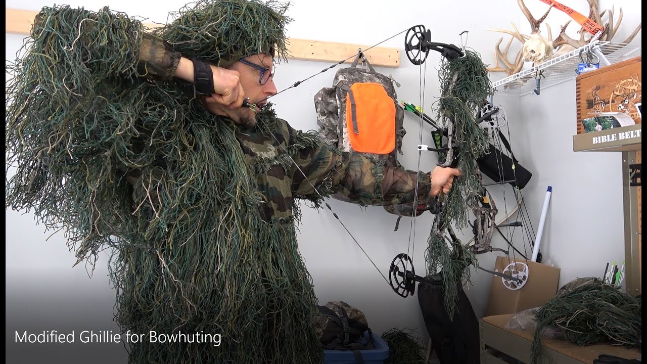 How to make a Bowhunting Ghillie Suit - Mods