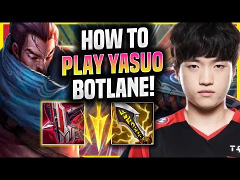 LEARN HOW TO PLAY YASUO BOT LIKE A PRO! - T1 Keria Plays Yasuo Bot vs Yone! | Season 2022