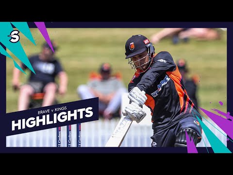 3rd Highest Team Total ever! - Brave V Kings | Super Smash 2025/26