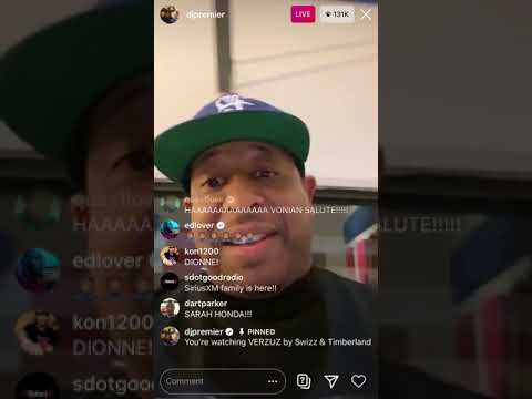 DJ Premier vs The Rza on IG Live - 04/11/2020 - first 17min