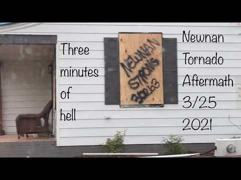 Three minutes of Hell - Newnan Tornado 2021 - Aftermath
