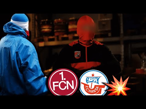 Hansa fans shoot at Nuremberg Ultras! (Graffiti video)