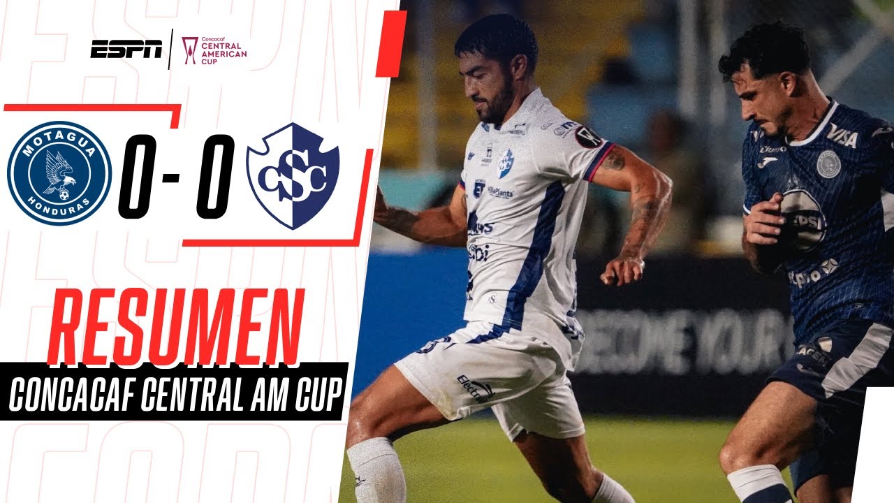 MOTAGUA IGUALÓ DE LOCAL PERO SIGUE LÍDER EN SU GRUPO | Motagua 0-0 Cartaginés | RESUMEN
