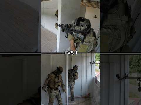 Soldier VS Assassin #airsoft #military #shorts
