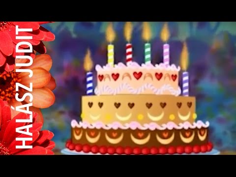 Halász Judit: Boldog születésnapot (gyerekdal, animáció)