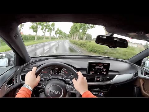 Audi A6 C7 (2014) 2.0tdi 177HP MULTITRONIC POV Test Drive