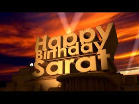 Happy Birthday Sarat