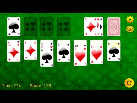Mega Solitaire Card Game Video