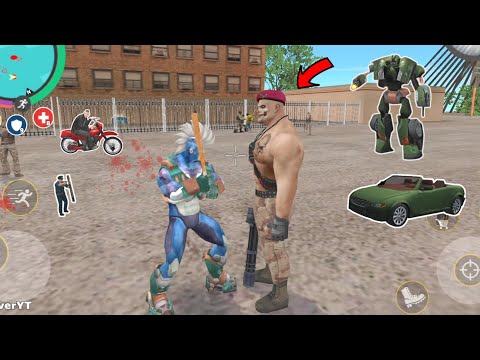 Rope Hero: Vice Town (Rope Hero Fight with Dangerous Villains) Ground Beating - Android Gameplay HD