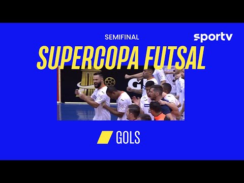 JOINVILLE 2(5) X (6)2 CARLOS BARBOSA | GOLS | SUPERCOPA GRAMADO DE FUTSAL | sportv