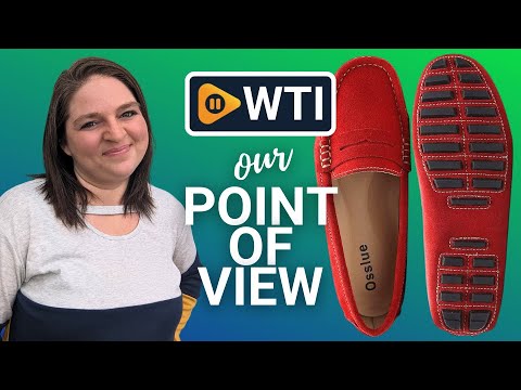 Osslue Women's Suede Leather Casual Penny Loafers - WTI product video review