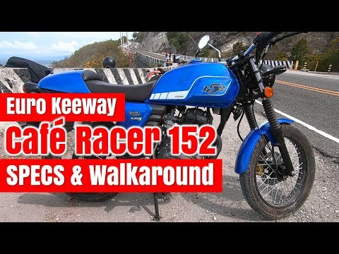 Euro Keeway Cafe Racer 152 Specs and Walkaround | MOTO Force!
