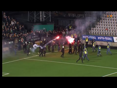 Skandalscener: Örebro SK - Hammarby IF | Kastar Bengaler