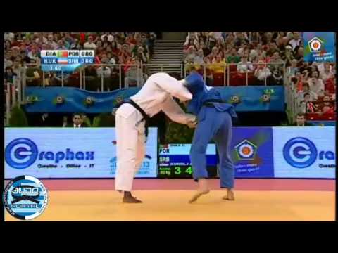 European Judo Championships Budapest 2013 v-90kg DIAS Celio (POR) - KUKOLJ Aleksandar (SRB)