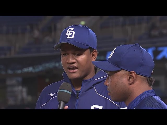 ドラゴンズ・ロメロ投手ヒーローインタビュー 2019/6/17 M-D