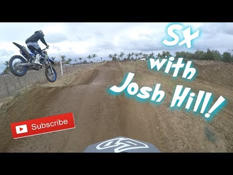 12 Year Old Races Josh Hill on Private Supercross Track!? GoPro Raw
