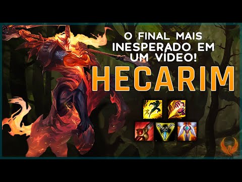 O FINAL MAIS INESPERADO EM UM VÍDEO *PARTIDA TENSA* - HECARIM JUNGLE GAMEPLAY [PT-BR]