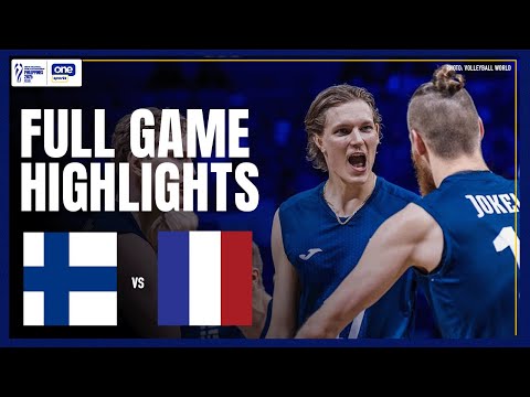 FRANCE vs. FINLAND | FULL GAME HIGHLIGHTS | 2025 FIVB MEN’S WORLD CHAMPIONSHIP | SEPT 16, 2025