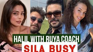 Halil Ibrahim Ceyhan With Ruya Coric Caoch !Sila Turkoglu Busy