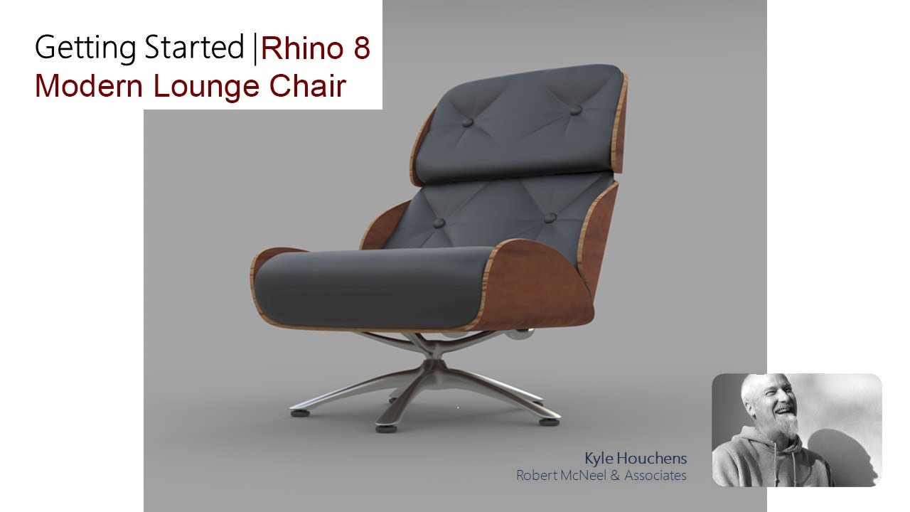 getting started Rhino 8 - Lounge Chair