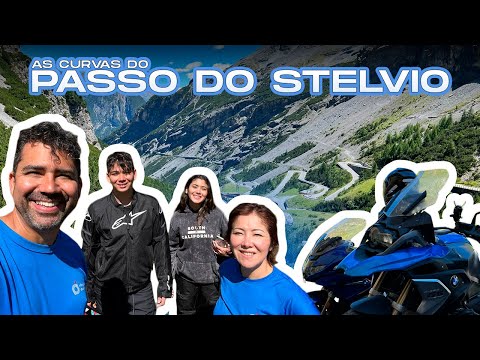 Passo do Stelvio na Italia de moto 2022