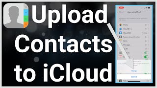 How To Upload Contacts To iCloud