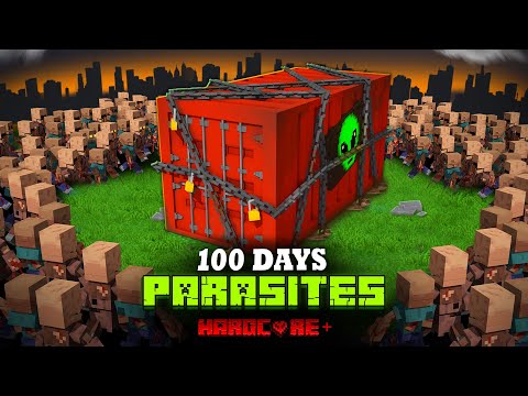 Surviving 100 Days in Parasite Apocalypse Container