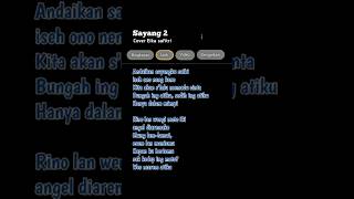 Download lagu Sayang 2 - Lirik lagu #feedshorts mp3