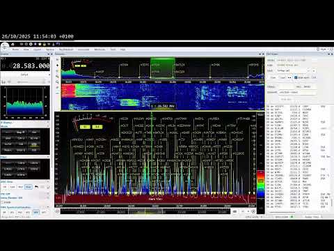 [SW][HAM] LIVE: CQ WW DX Contest SSB 2025 - big 10m DX for the 2nd day, Oct 26 2025
