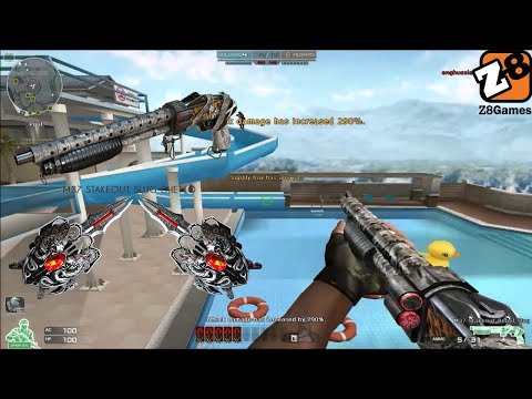 Crossfire NA 2.0 : M37 Stakeout Ghetto - Knuckles Infernal Dragon - Hero Mode X - Zombie V4