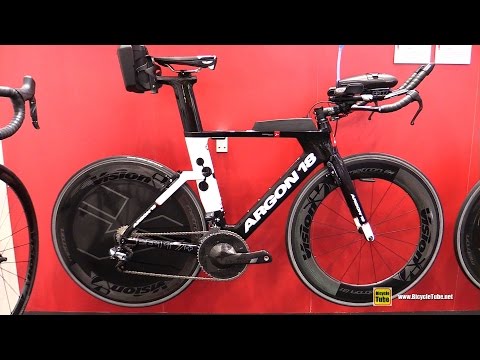 2017 Argon 18 E117 Tri+ Triathlon Bike - Walkaround - 2016 Eurobike