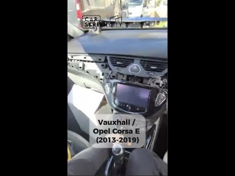 Vauxhall / Opel Corsa E (2013–2019) Screen Upgrade | Apple CarPlay & Android Auto Installation Guide