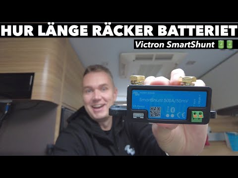 Perfekt för Fricamping, Victron SmartShunt håller koll på batteriet | varahusbilsresor.se