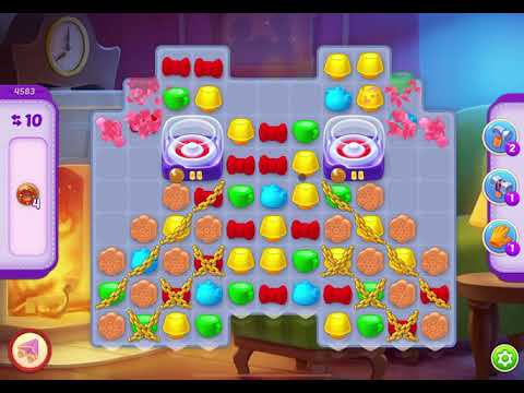 HomeScapes Level 4583 no boosters (12 moves)