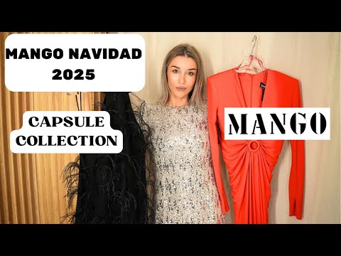 Me probé TODOS los VESTIDOS sofisticados de MANGO. Colección CAPSULE, SLIM FIT, MANGO HAUL 🍂❄️